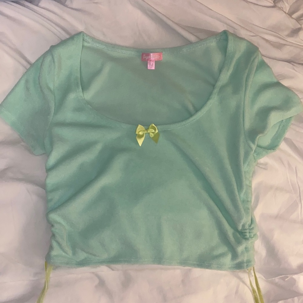 Dollskill Sugar Thrillz Terry Cloth Top
